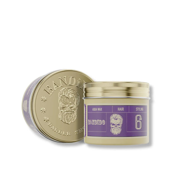 Bandido Aqua 6 Wax Violetta - Вакса за Всеки Тип Коса с Мъжествен Аромат 125 мл