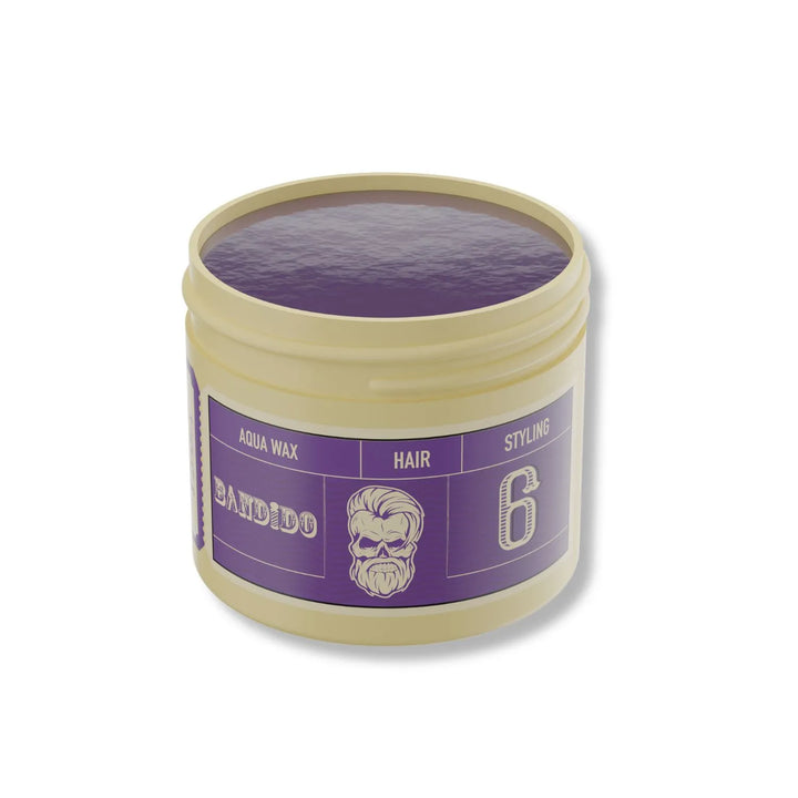 Bandido Aqua 6 Wax Violetta - Вакса за Всеки Тип Коса с Мъжествен Аромат 125 мл